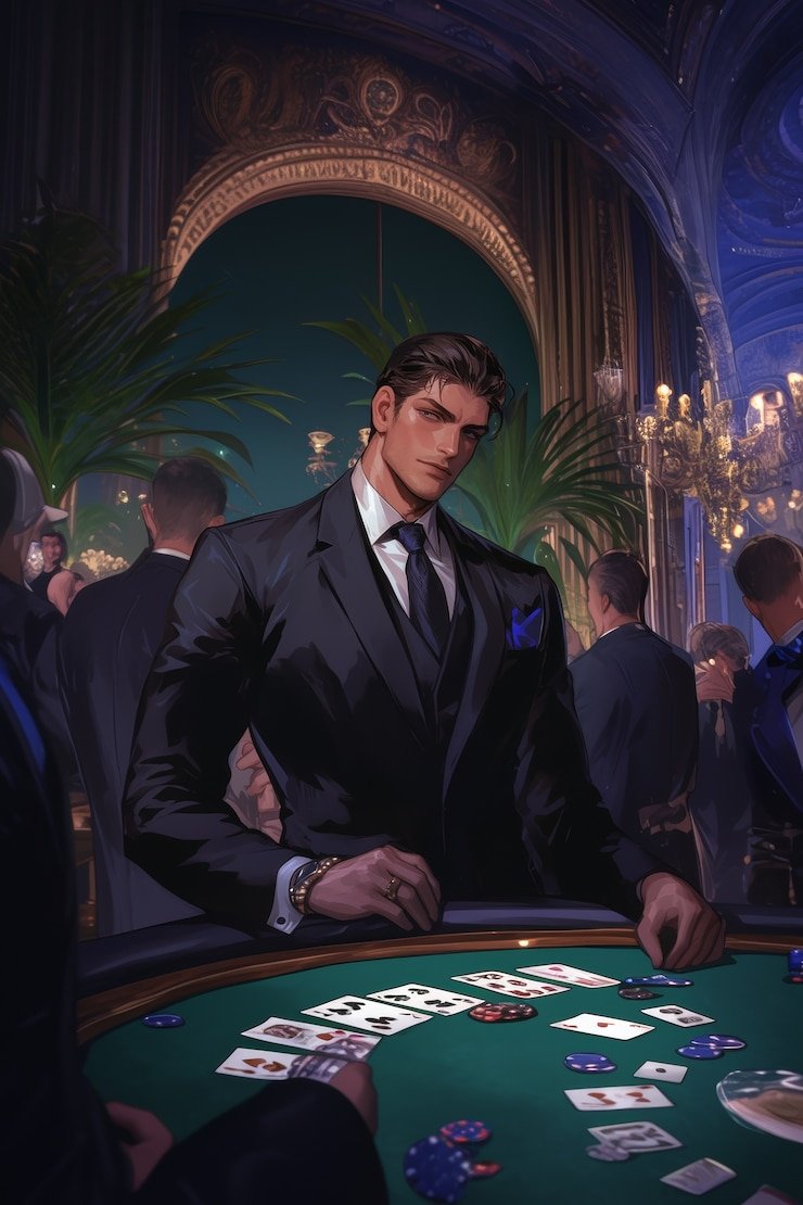 Sesi permainan live casino dengan dealer profesional di layar perangkat mobile